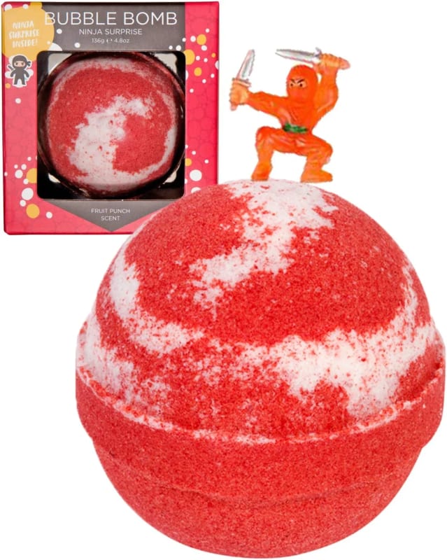 Ninja Bubble Bath Bomb for Kids