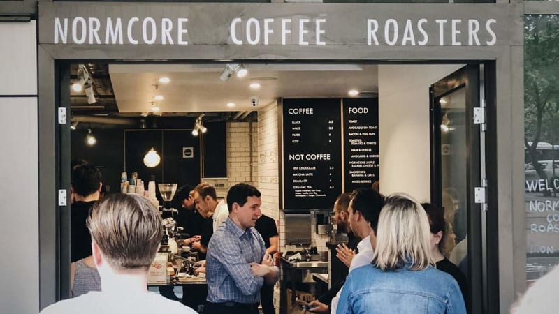 Stop in at one of Sydney’s MANY coffee shops