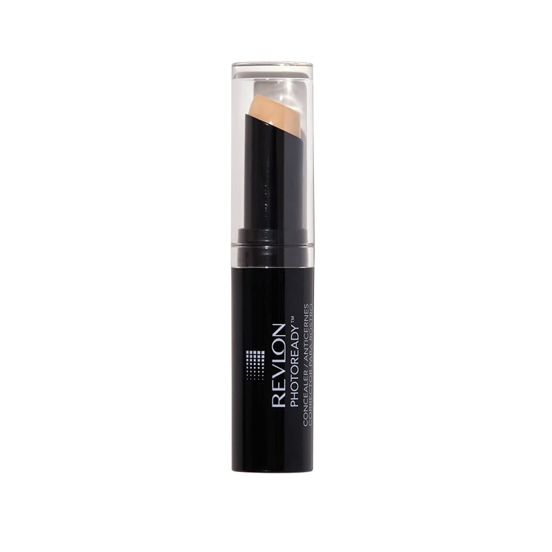 Concealer Stick by Revlon, PhotoReady Face Makeup for All Skin Types, Longwear Medium- Full Coverage with Creamy Finish