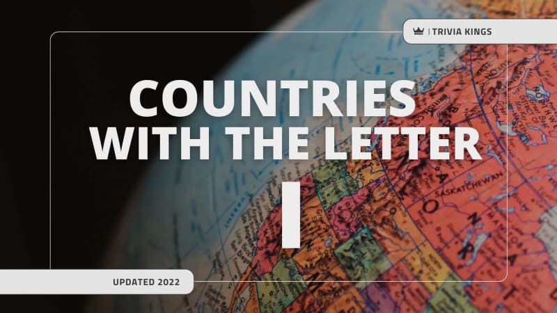 All 8 Countries That Start With I