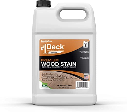 #1 Deck Premium Semi-Transparent Stain
