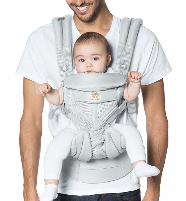 Omni 360 All-Position Baby Carrier for Newborn to Toddler with Lumbar Support & Cool Air Mesh