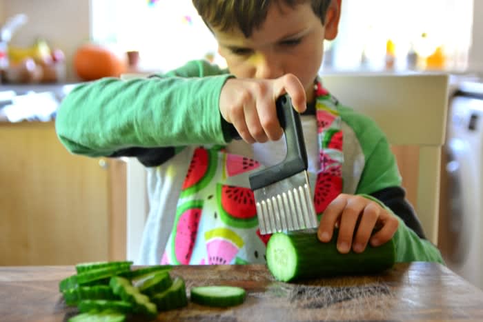 Make homemade pickles