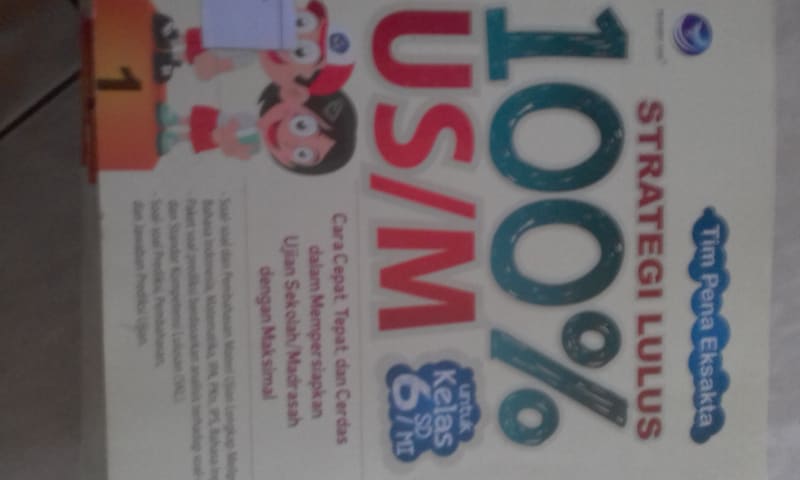 STRATEGI LULUS 100% US/M UNTUK KELAS 6 SD/MI