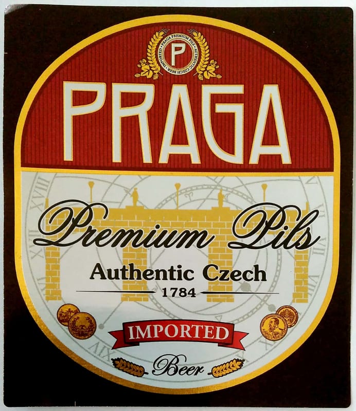 Praga Imported Premium Pils Etk. A