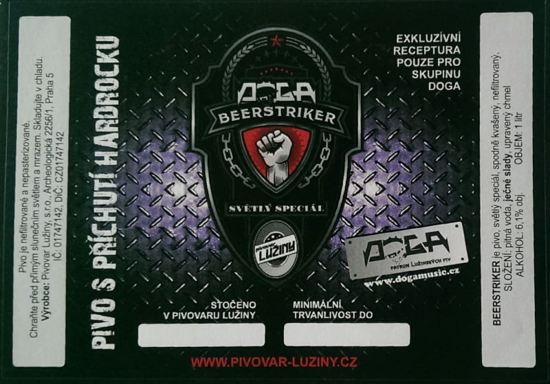 Luzinsky Beerstriker Etk. A