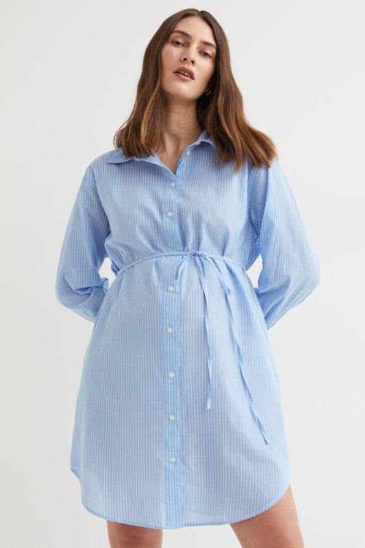 MAMA Cotton Shirt Dress