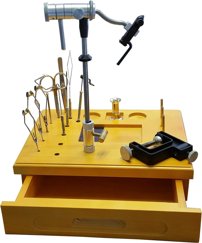 Wooden Fly Tying Kit