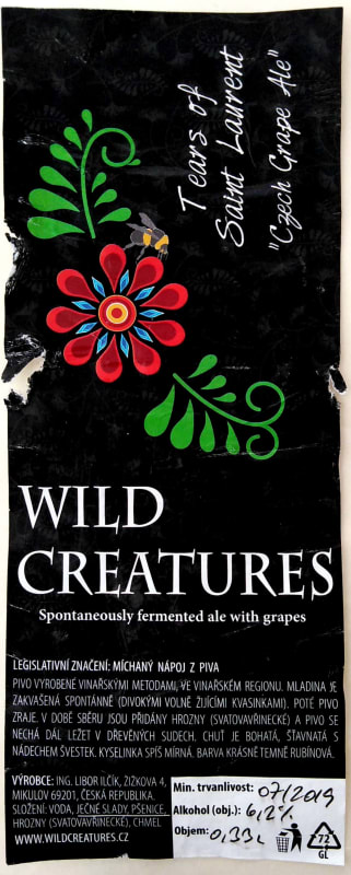 Wild Creatures Tears of Saint Laurent