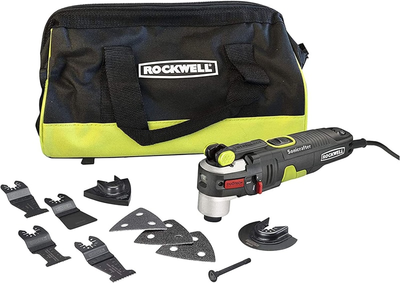 AW400 F80 Sonicrafter 4.2 Amp Oscillating Multi-Tool with 9 Accessories and Carry Bag