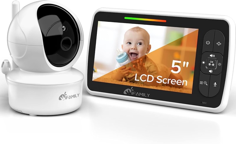 Baby Monitor with Remote Pan-Tilt-Zoom
