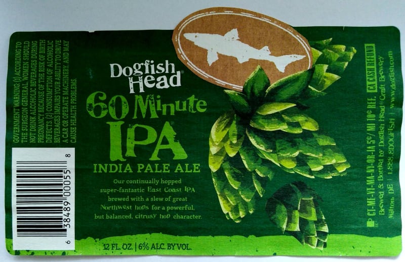 Dogfish Head 60 minute IPA