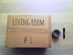 Put a big star/mark on top and sides of "unpack first" boxes