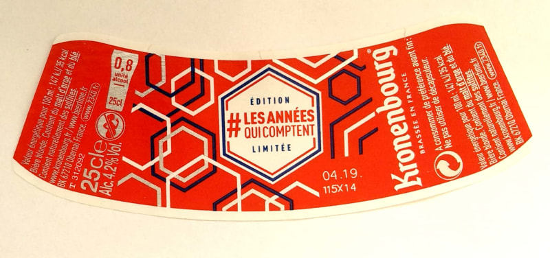 Kronenbourg Les années qui comptent červená