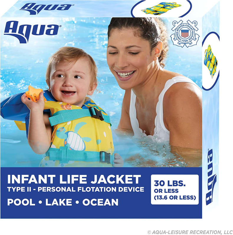 US Coast Guard-Approved Life Jacket, PFD with Comfortable Flex-Form-Fit Design, Infants/Kids/Youth