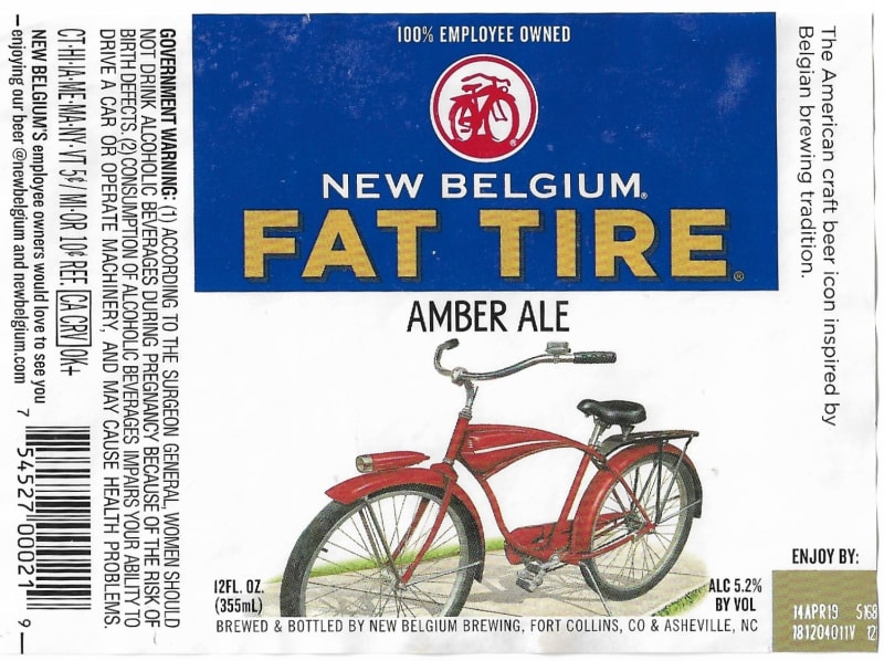 New Belgium Fat Tire Amber ALE
