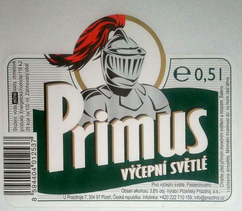 Primus výčepní světlé