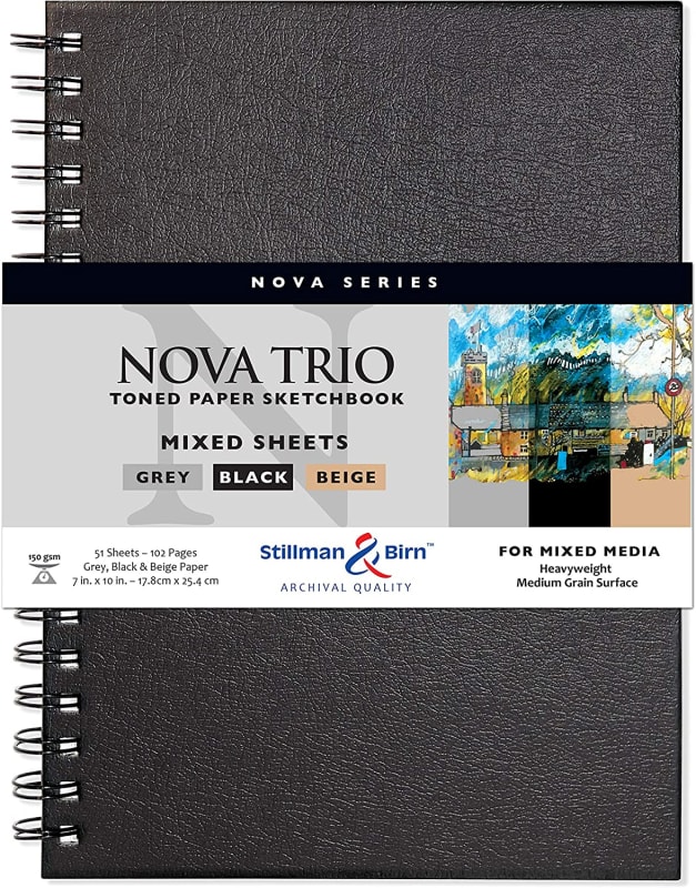 Nova Series Trio Wirebound Sketchbook