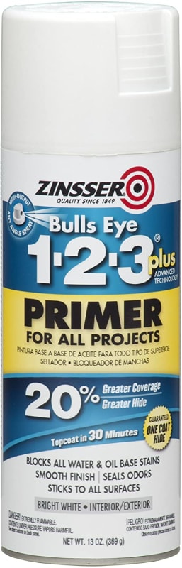 272479 ZINSSER-02008-1/PACK Bulls Eye 1-2-3 Plus Primer Spray