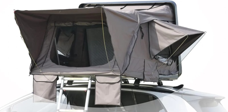 Hard Shell Pop Up Roof Tent Universal for Cars Trucks SUVs Camping