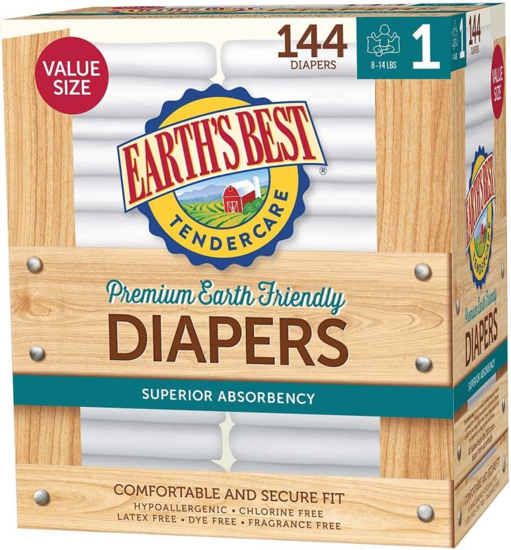 TenderCare Chlorine-Free Disposable Baby Diapers