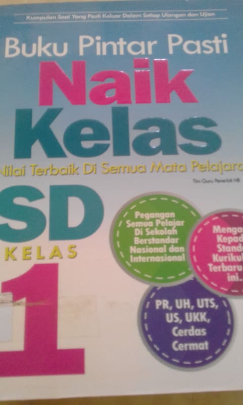 BUKU PINTAR PASTI NAIK KELAS SD KELAS 1