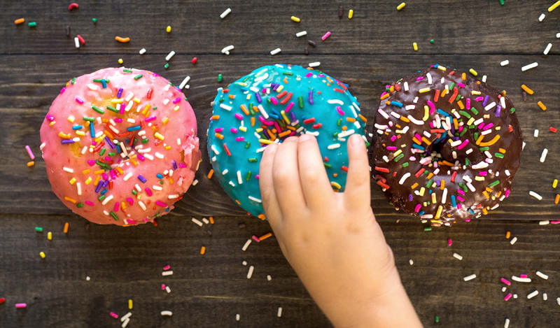 Make homemade donuts