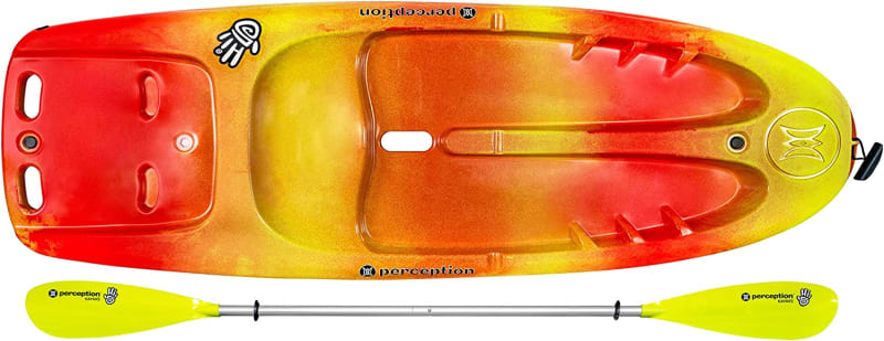 Hi Five | Sit on Top Kids Kayak for Kids up to 120 Lbs. | Youth Kayak with Paddle