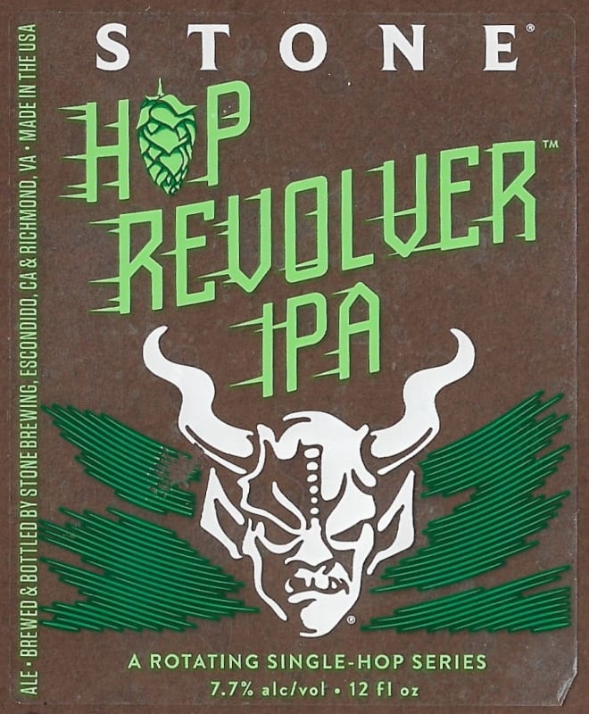 Stone Hop revolver IPA