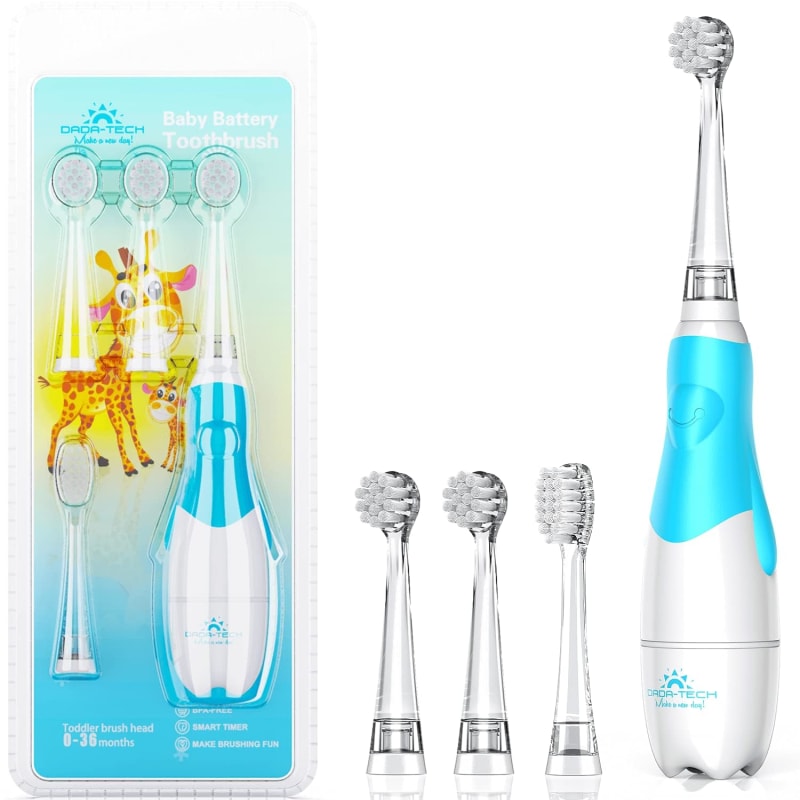 Toddler Teeth Brushes with Smart LED Timer