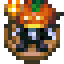 Pumpkin Caveling Figurine