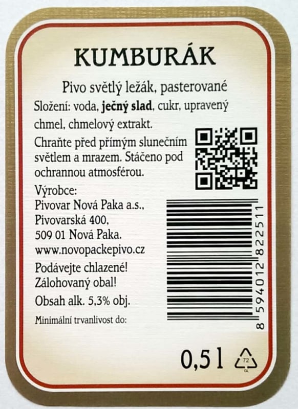 Novopacke Kumburak Etk.B