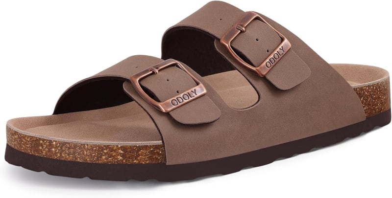 Odoly - Cork Footbed Slide Sandal