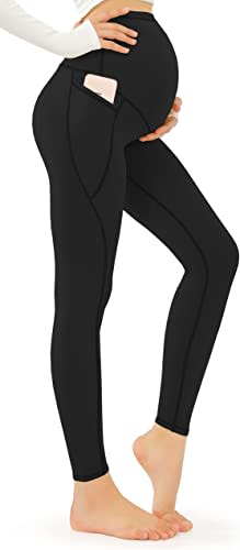 Non-See-Through Workout Pregnancy Leggings