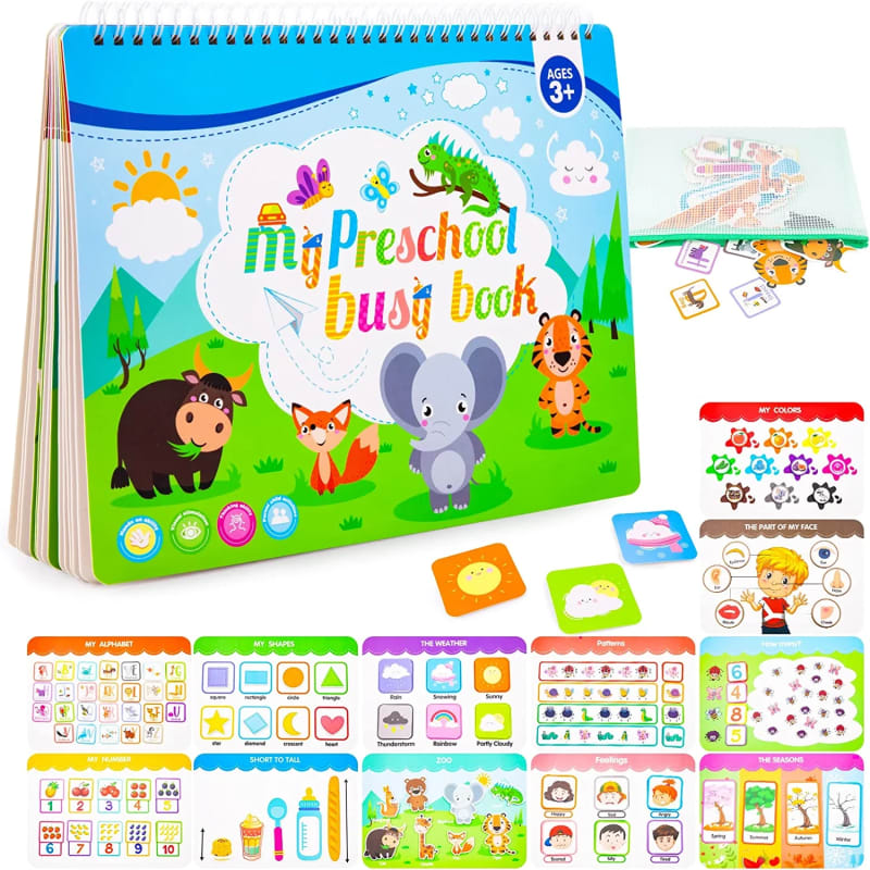 Preschool Learning Toys Activity Book