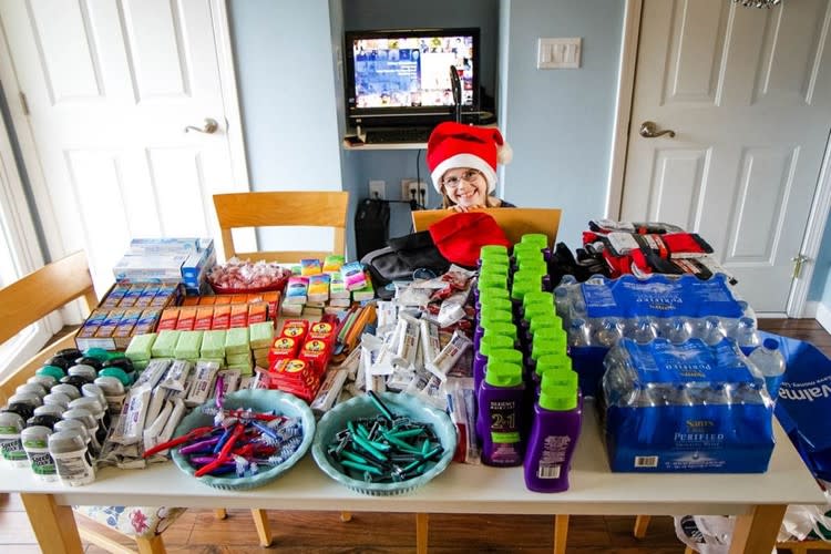 Make care packages for the homeless