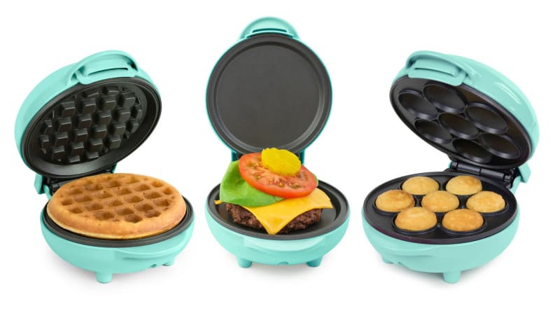 Nostalgia MyMini Fun Shapes Electric WaffleMaker 