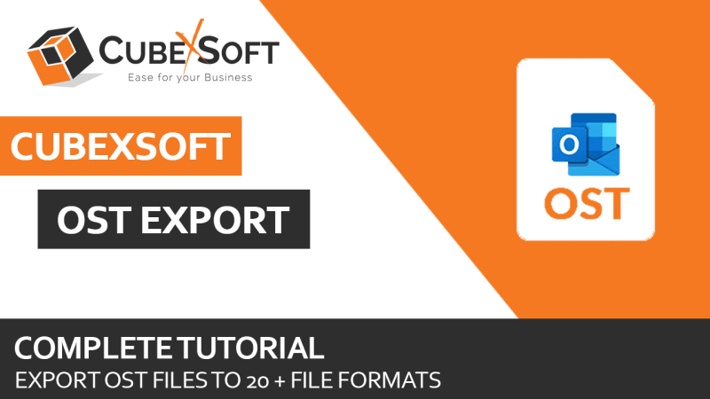 CubexSoft OST Converter for Mac & Windows