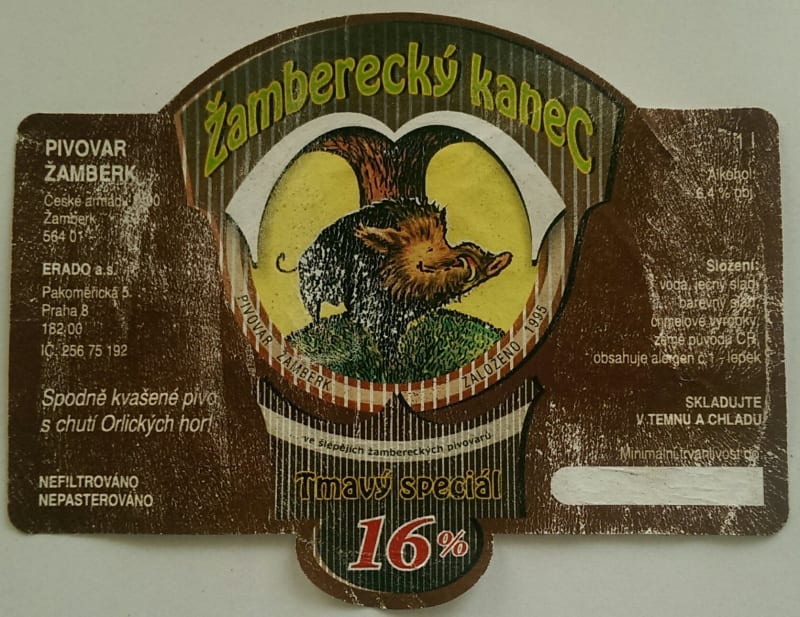 Žamberský kanec Tmavý speciál 16