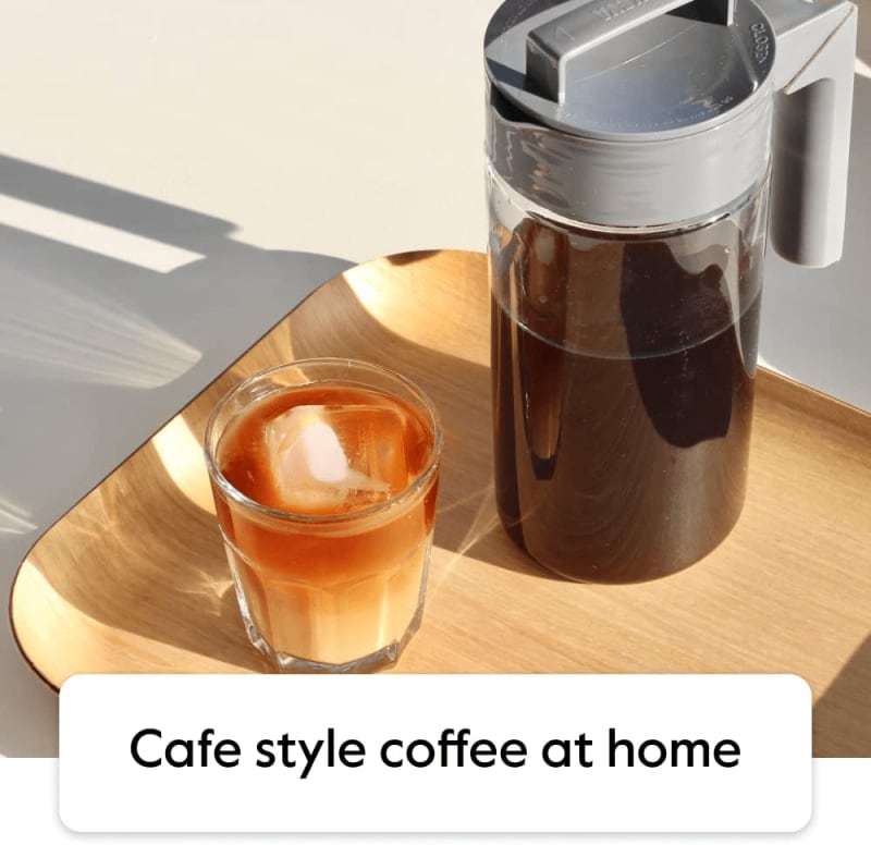 Patented Deluxe Cold Brew Coffee Maker
