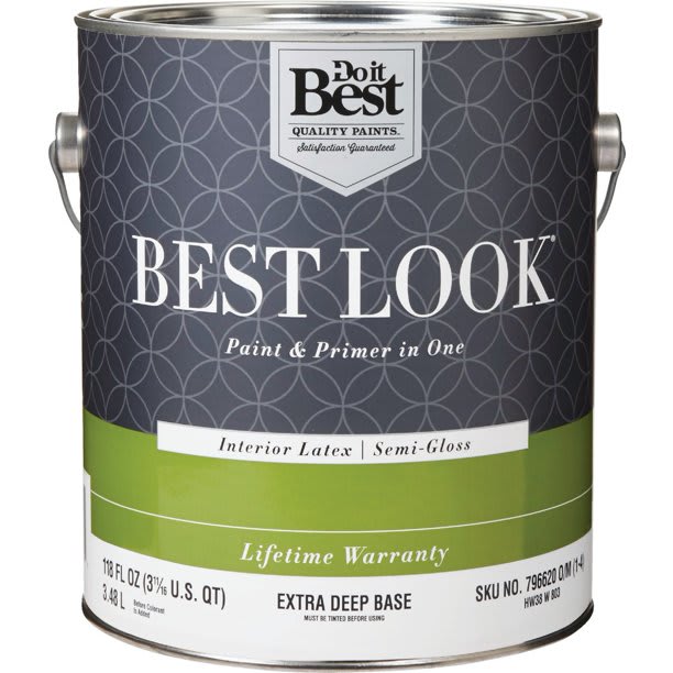 Best Look Latex Paint & Primer In One