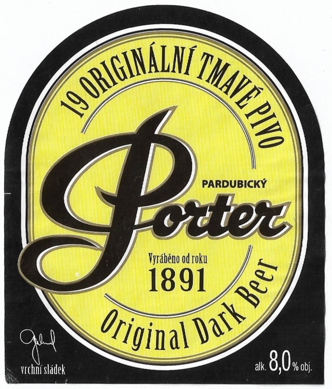 Pardubický Porter 0,33l v4