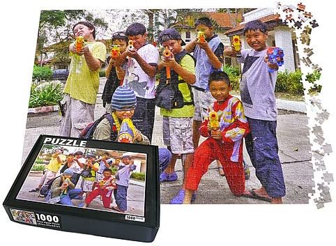 1000 Piece Personalized Custom Photo Jigsaw Puzzle