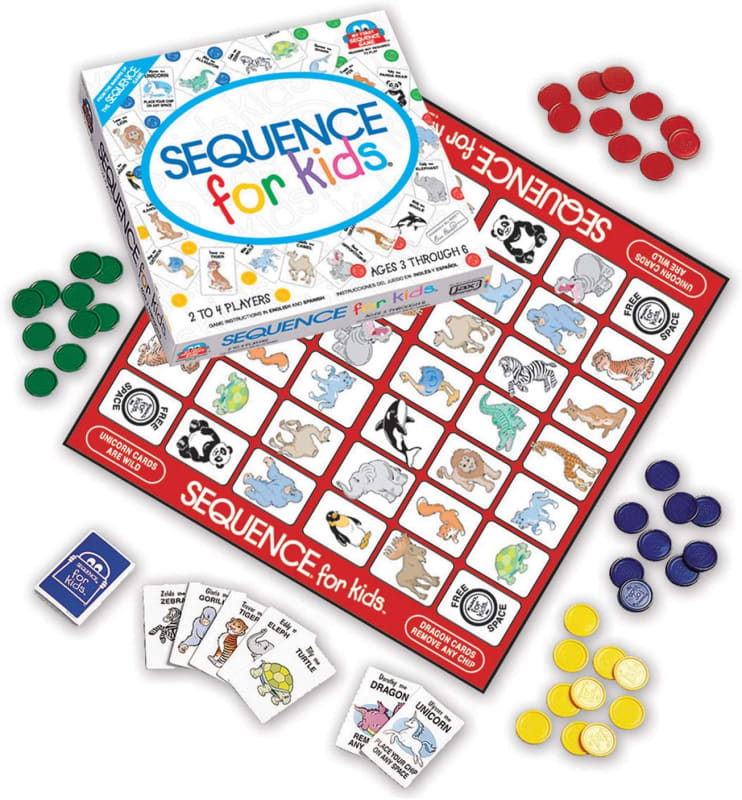 SEQUENCE for Kids -- The No Reading Required' Strategy Game