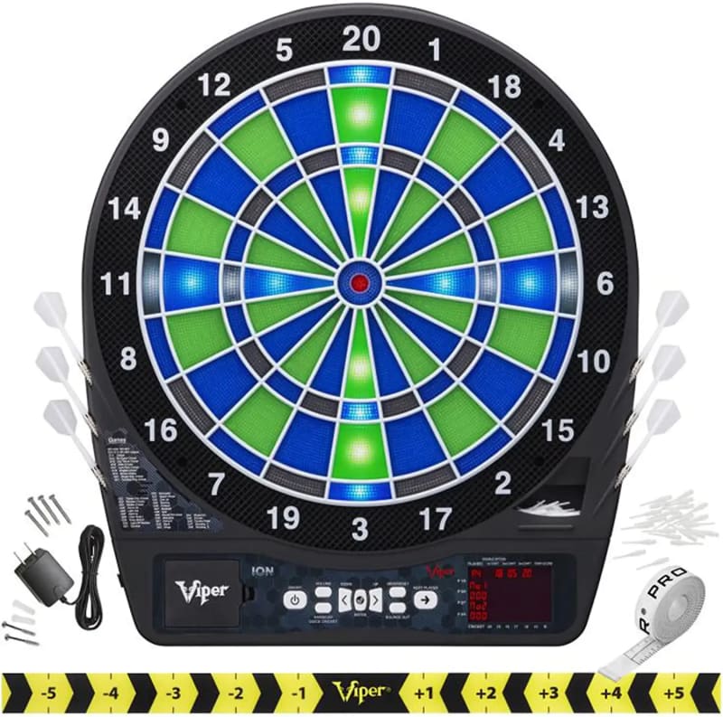 Ion Electronic Dartboard, Illuminated Segments