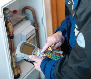 Book final read of gas and electric meters