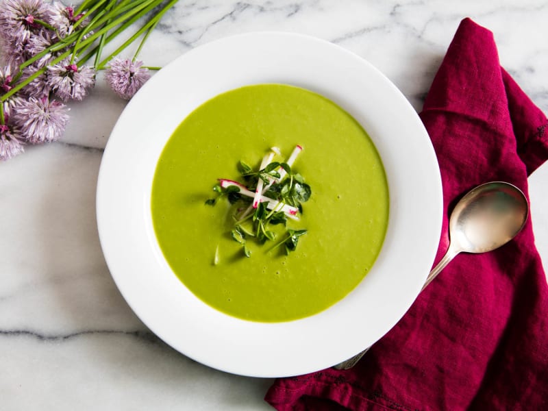 Warm yourself with a bowl of hot soup