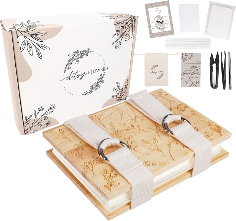 Flower Pressing Kit for Adults