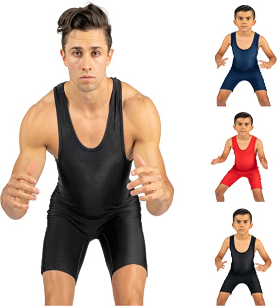 4 Time All American Wrestling Singlet