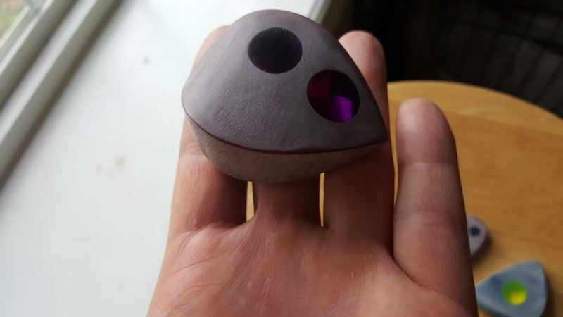 Purple Plectrums - Hand Crafted XXL